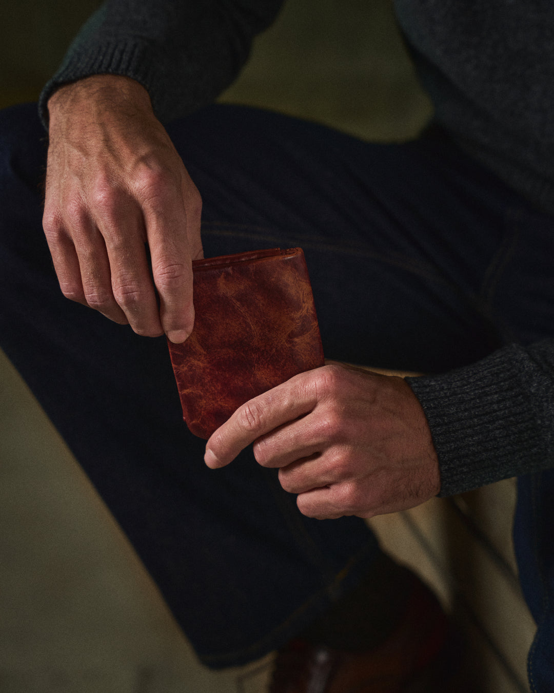 The Flintfold Full-Grain Wallet