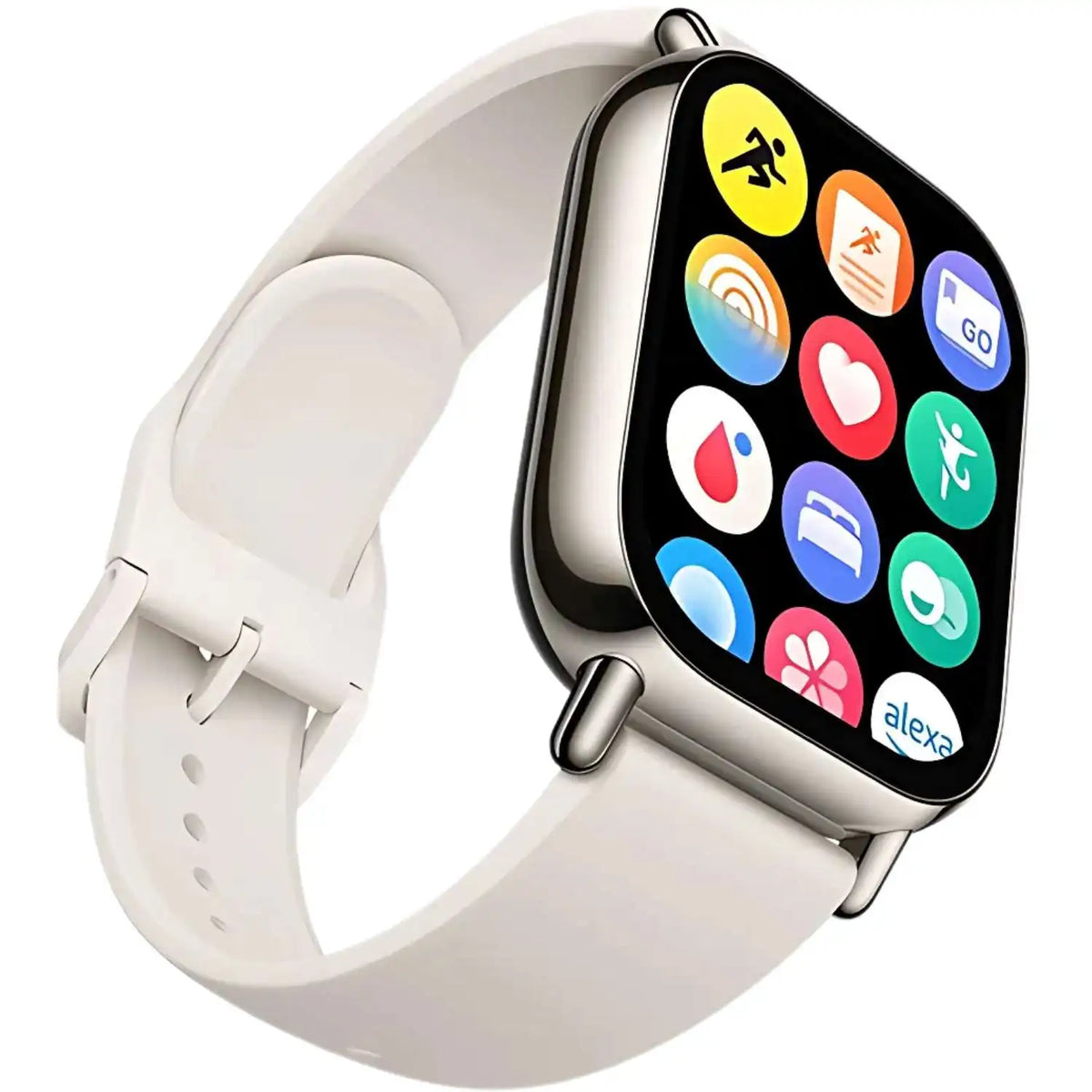 Xiaomi Redmi Watch 5 Lite Oro 1.96 Pollici Schermo AMOLED Smartwatch Batteria Fino a 18 Giorni Resistenza all'Acqua 5ATM Bluetooth 5.3