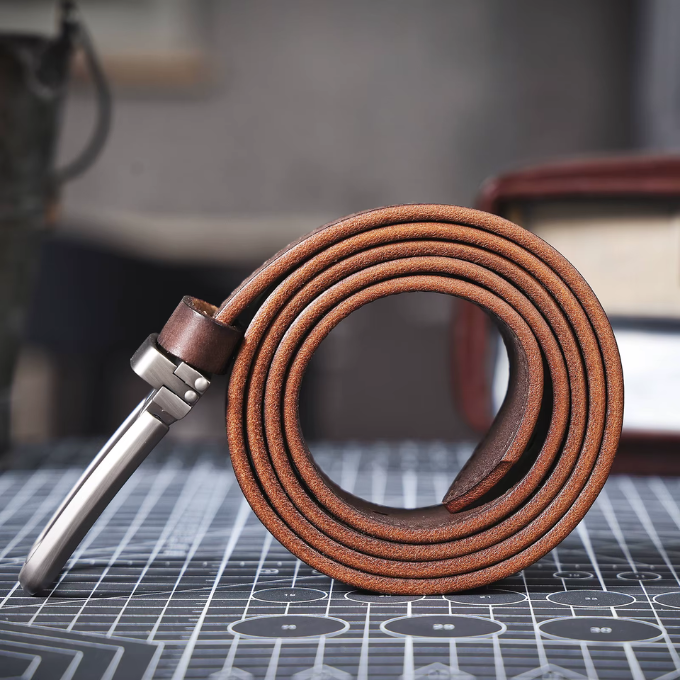 The Buckhorn Full-Grain Leather Belt
