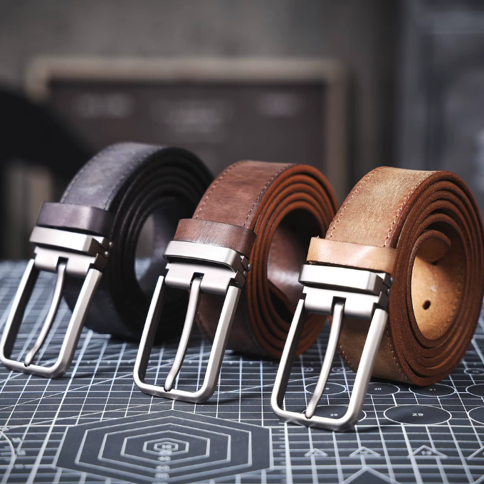 The Buckhorn Full-Grain Leather Belt