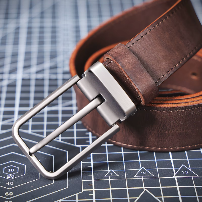 The Buckhorn Full-Grain Leather Belt