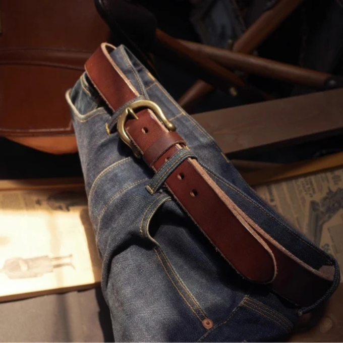 Ironhide Full-Grain Leather Belt
