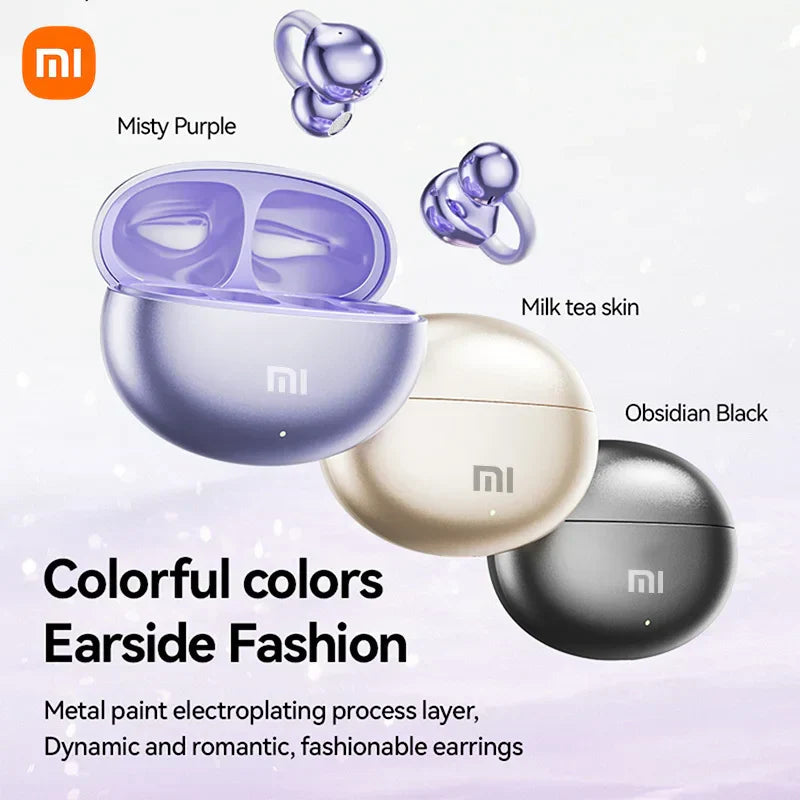 Auricolari Wireless XIAOMI Mijia Open Ear M91, Clip Auricolare ENC, Cuffie Bluetooth 5.4 con Chiamata HD, Controllo Touch per Android iOS