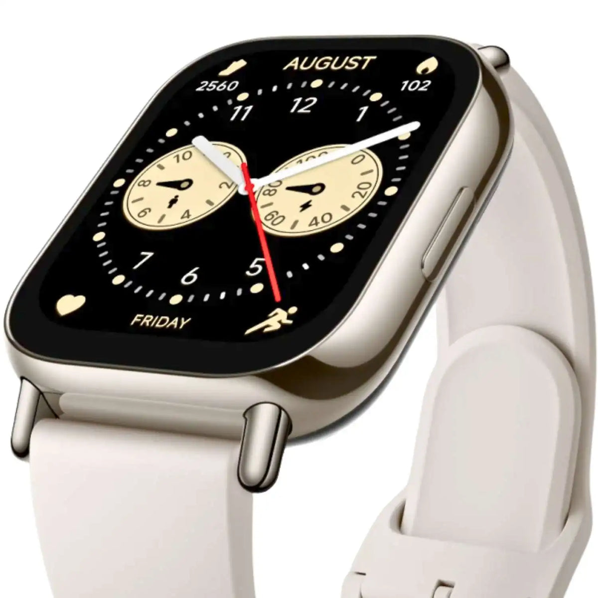Xiaomi Redmi Watch 5 Lite Oro 1.96 Pollici Schermo AMOLED Smartwatch Batteria Fino a 18 Giorni Resistenza all'Acqua 5ATM Bluetooth 5.3